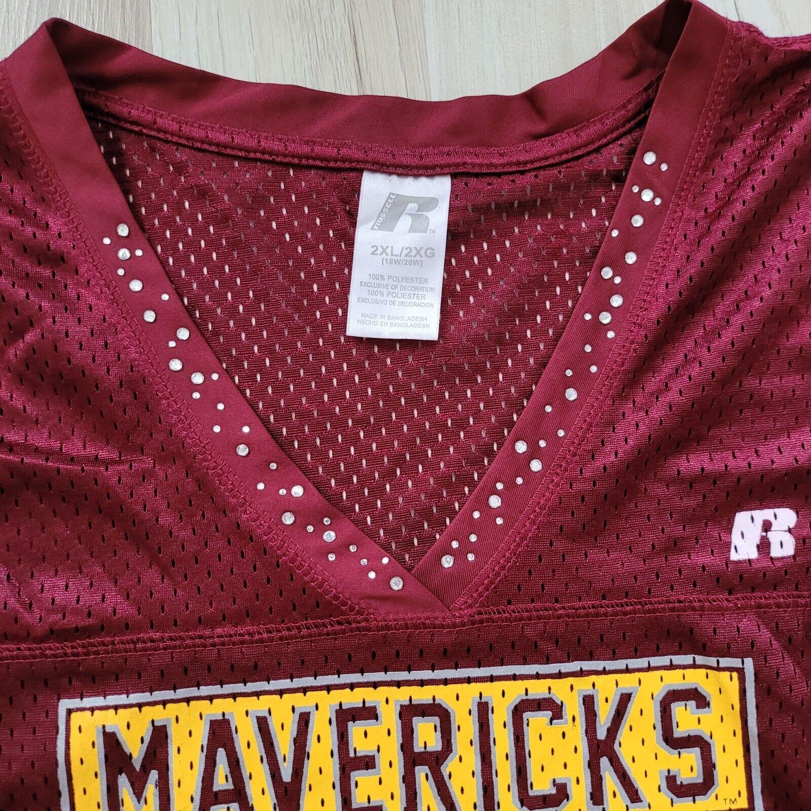 Russell Athletic Colorado Mesa University Mavericks #25 Women's Jersey - Size 2XL-USASTARFASHION