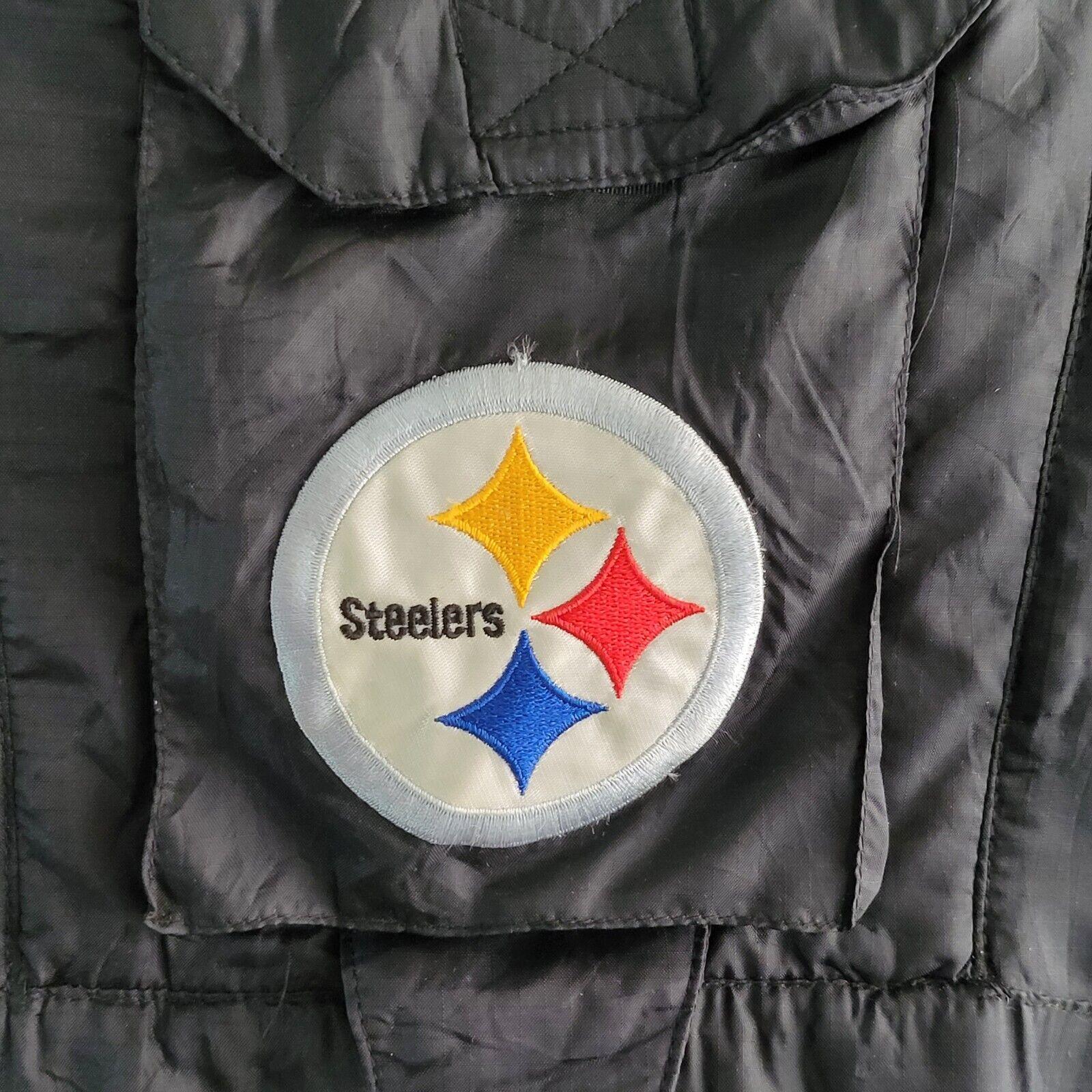 Vintage Pittsburgh Steelers NFL Game Day Jacket 90's XXL Classic Style Comfort-USASTARFASHION