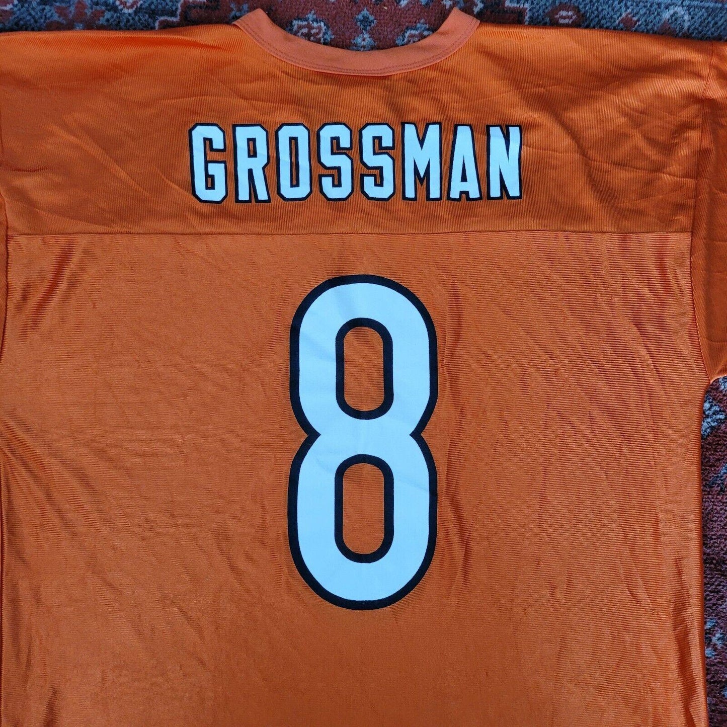 Chicago Bears NFL Jersey #8 Rex Grossman L - Authentic Polyester Official Licensed Iconic Design-USASTARFASHION