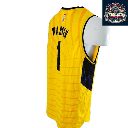 Indiana Pacers Jersey Warren #1 SzL - Vintage Style, Comfortable Fit, Perfect for Game Day - USASTARFASHION