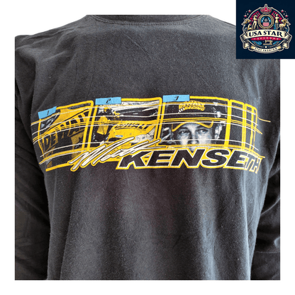 Matt Kenseth T-Shirt #17 Long-Sleeve Gildan Tee for Racing Fans - Stylish Black Graphic Design - USASTARFASHION