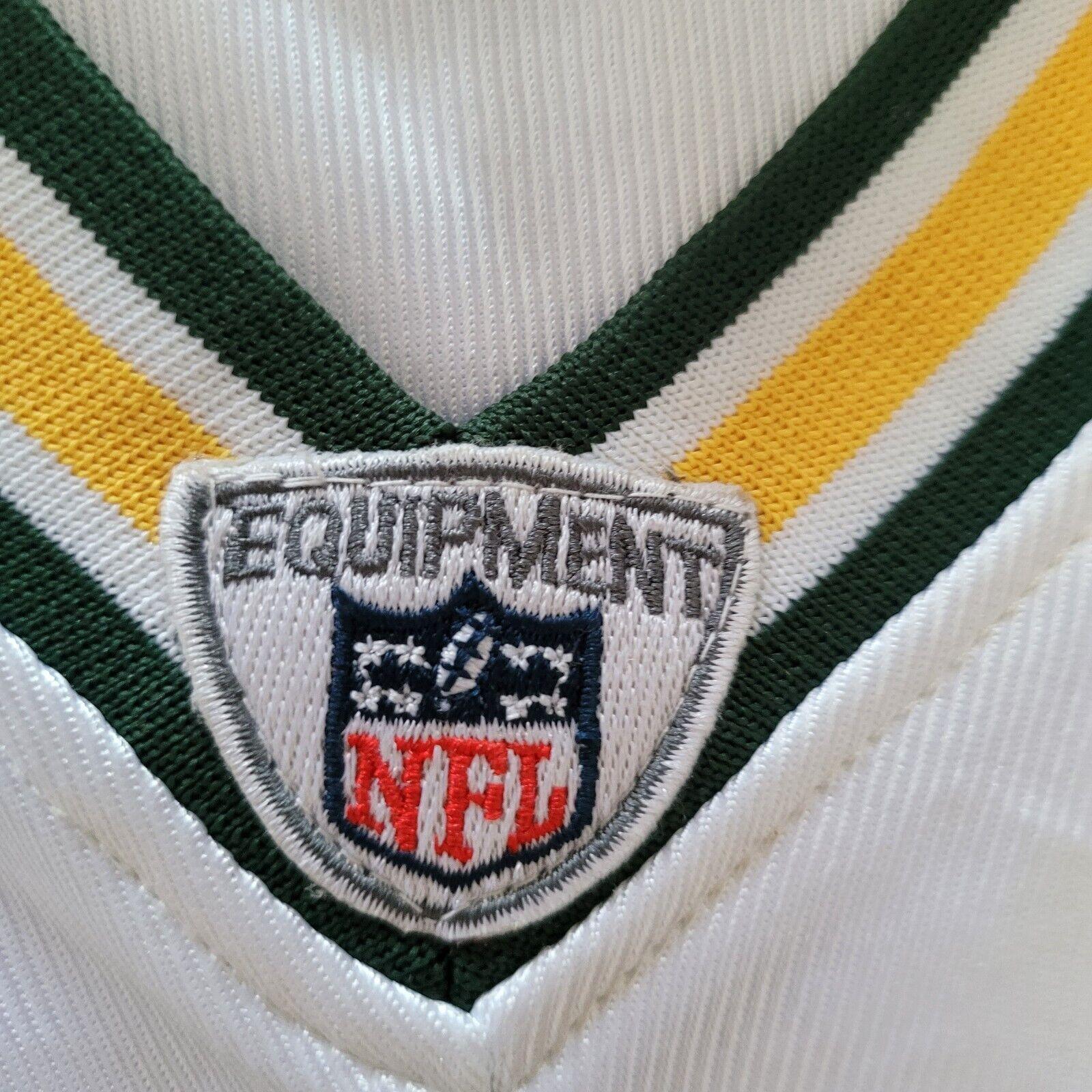 Green Bay Packers #85 Greg Jennings Reebok Authentic NFL Jersey - Size 56-USASTARFASHION