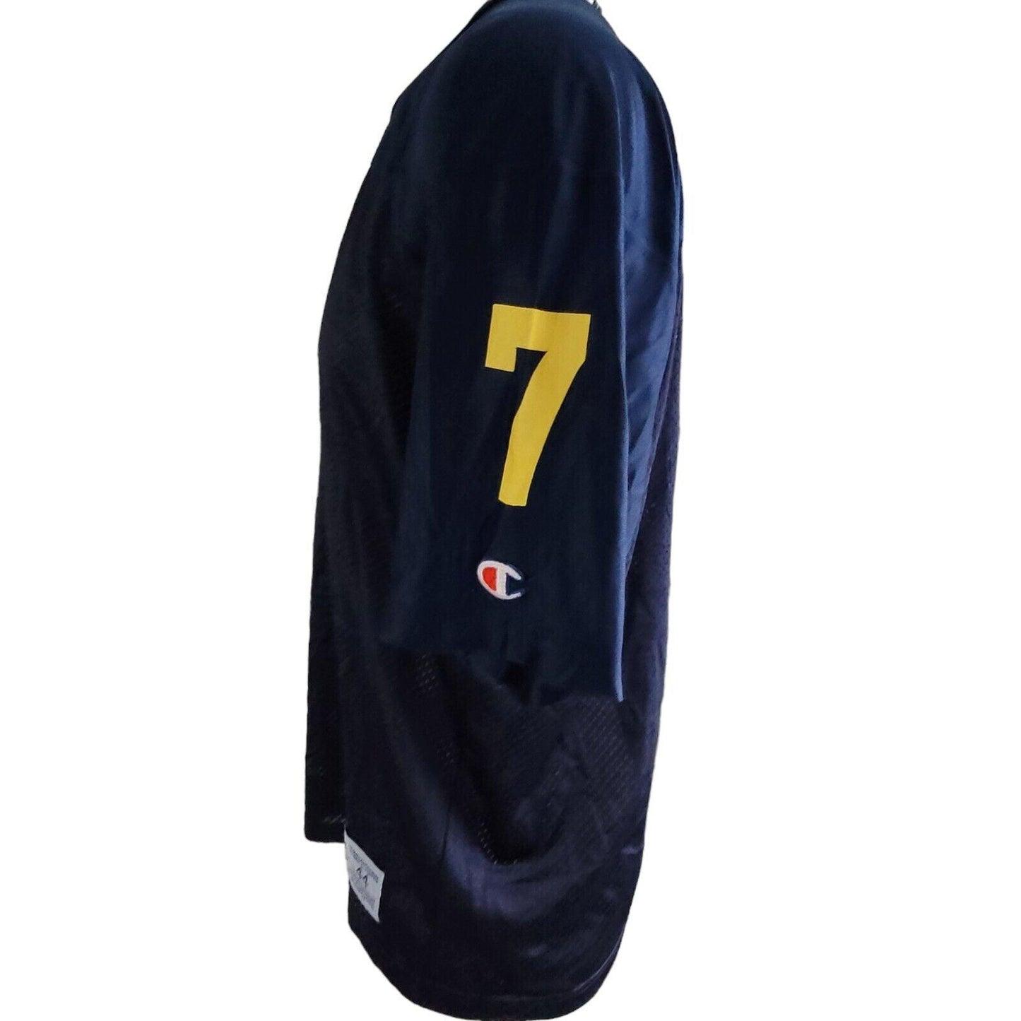 Champion Jersey No 7 Navy Blue T-Shirt - Large Size Men's Casual Tee-USASTARFASHION