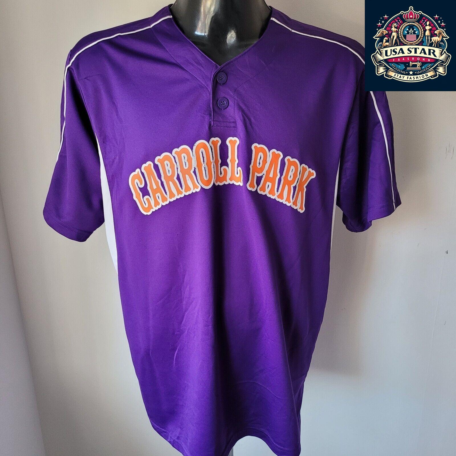 Durable Carroll Park Protime Baseball Jersey Size L - Lightweight, Classic Cut for Comfort & Style - USASTARFASHION