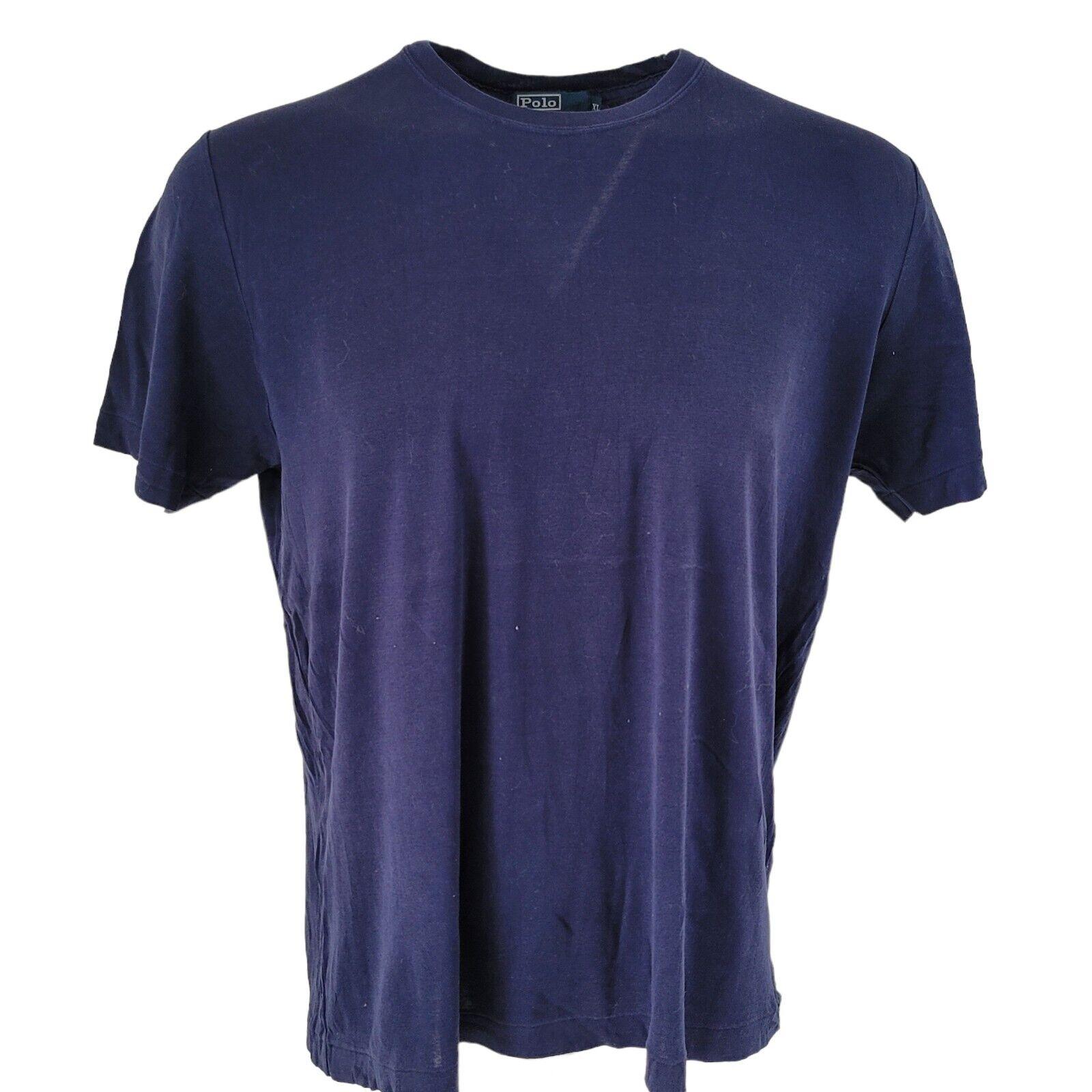 Polo Ralph Lauren XL Cotton Round Neck T-Shirt - 100% Comfort & Style-USASTARFASHION