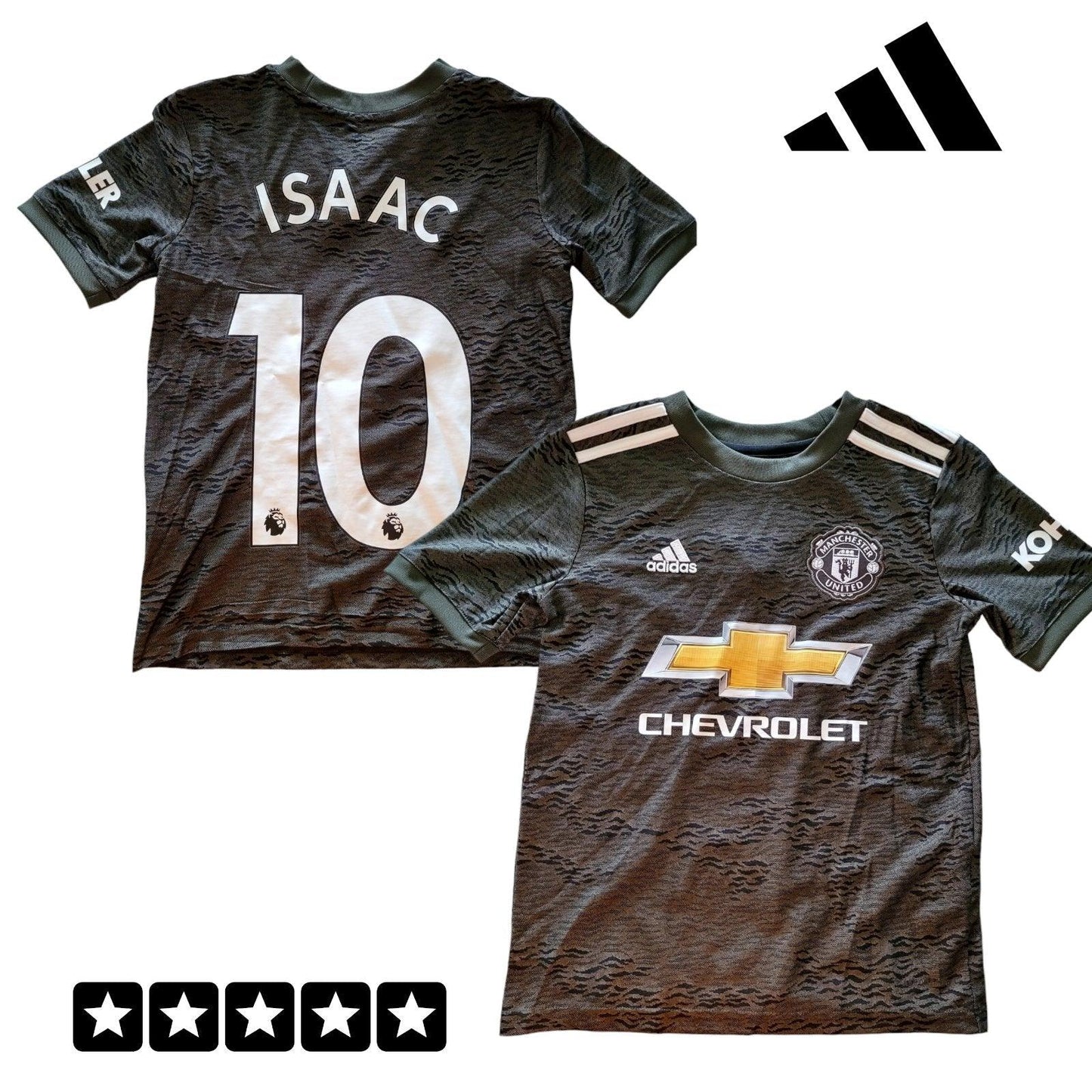 Official Manchester United Jersey Adidas AEROREADY Isaac #10 - New-USASTARFASHION