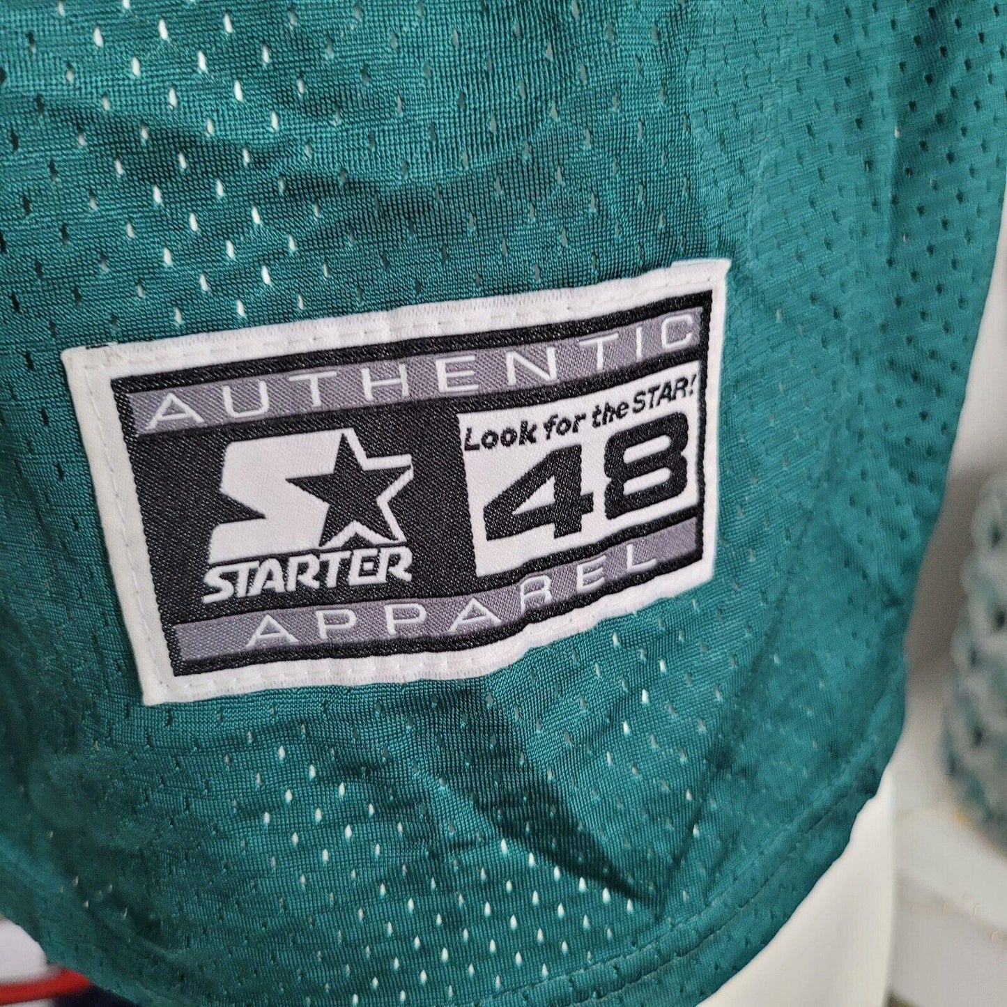 NFL Philadelphia Eagles Ricky Watters #32 Vintage Starter Jersey Size 48 Retro Charm-USASTARFASHION