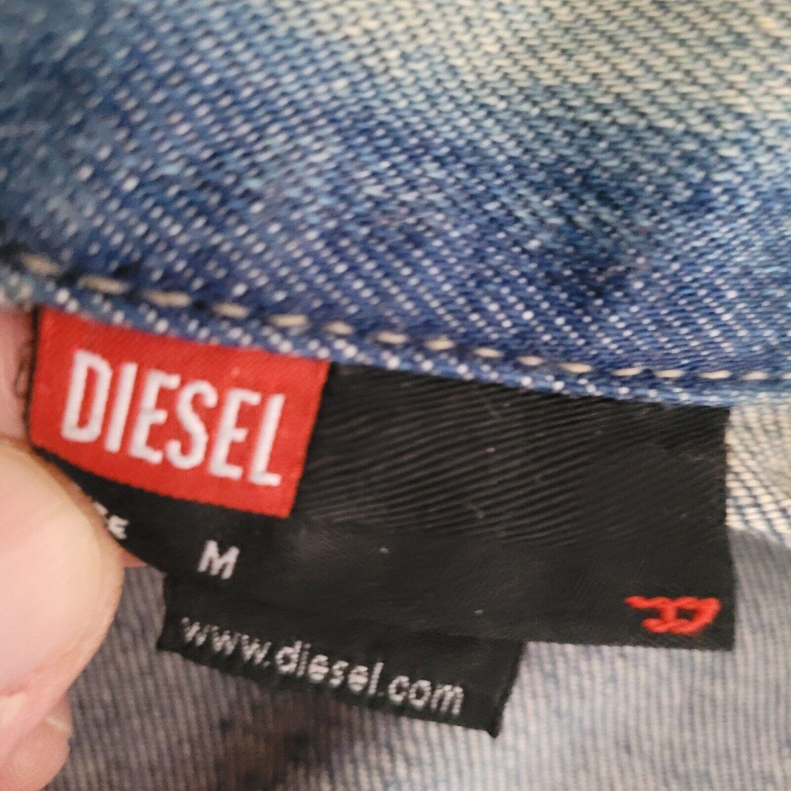 Diesel Cotton Jacket Size M: Italian Craftsmanship & Comfort-USASTARFASHION