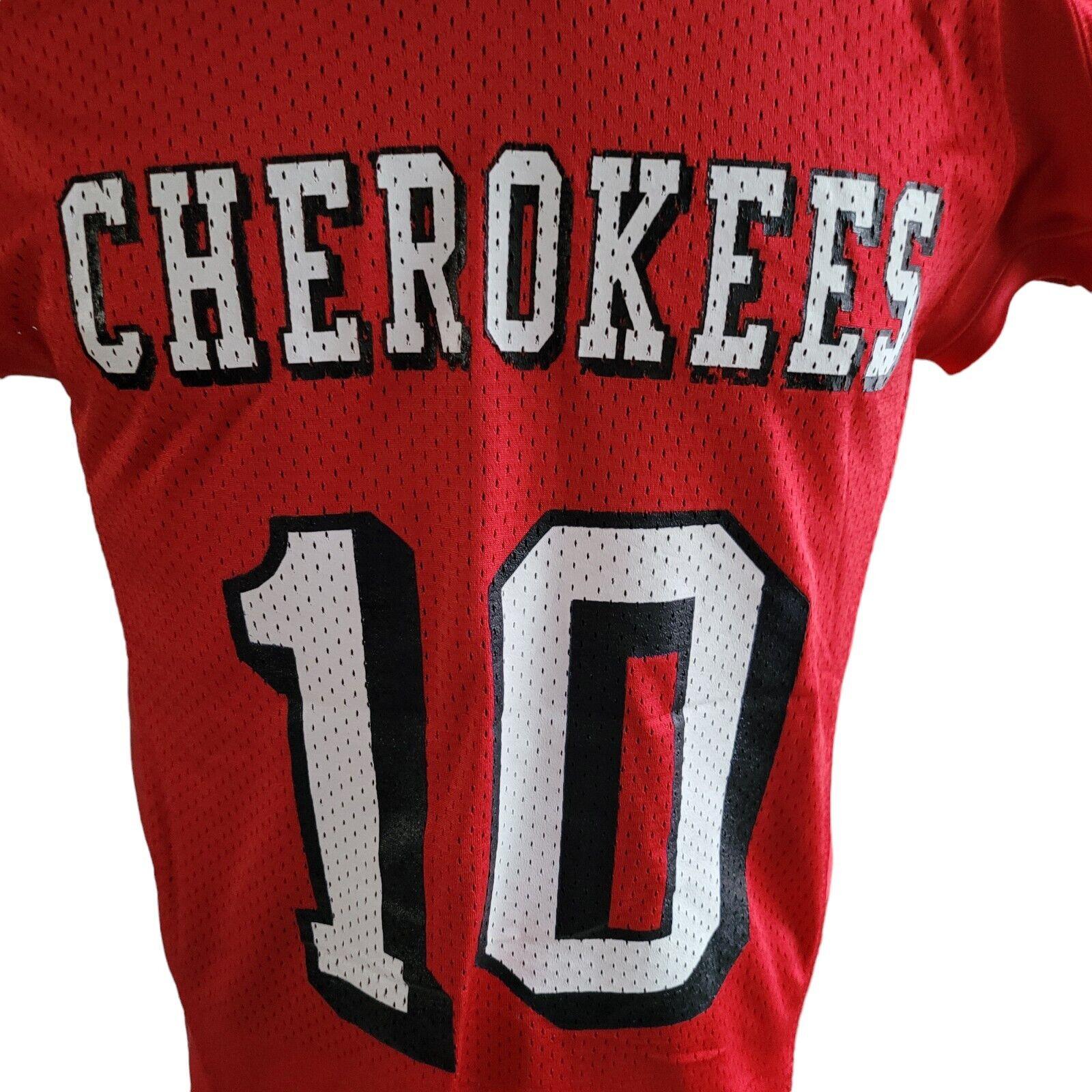 NFL Cherokee Cramer 10 Youth Football Jersey - Red Riddell M Community Support-USASTARFASHION