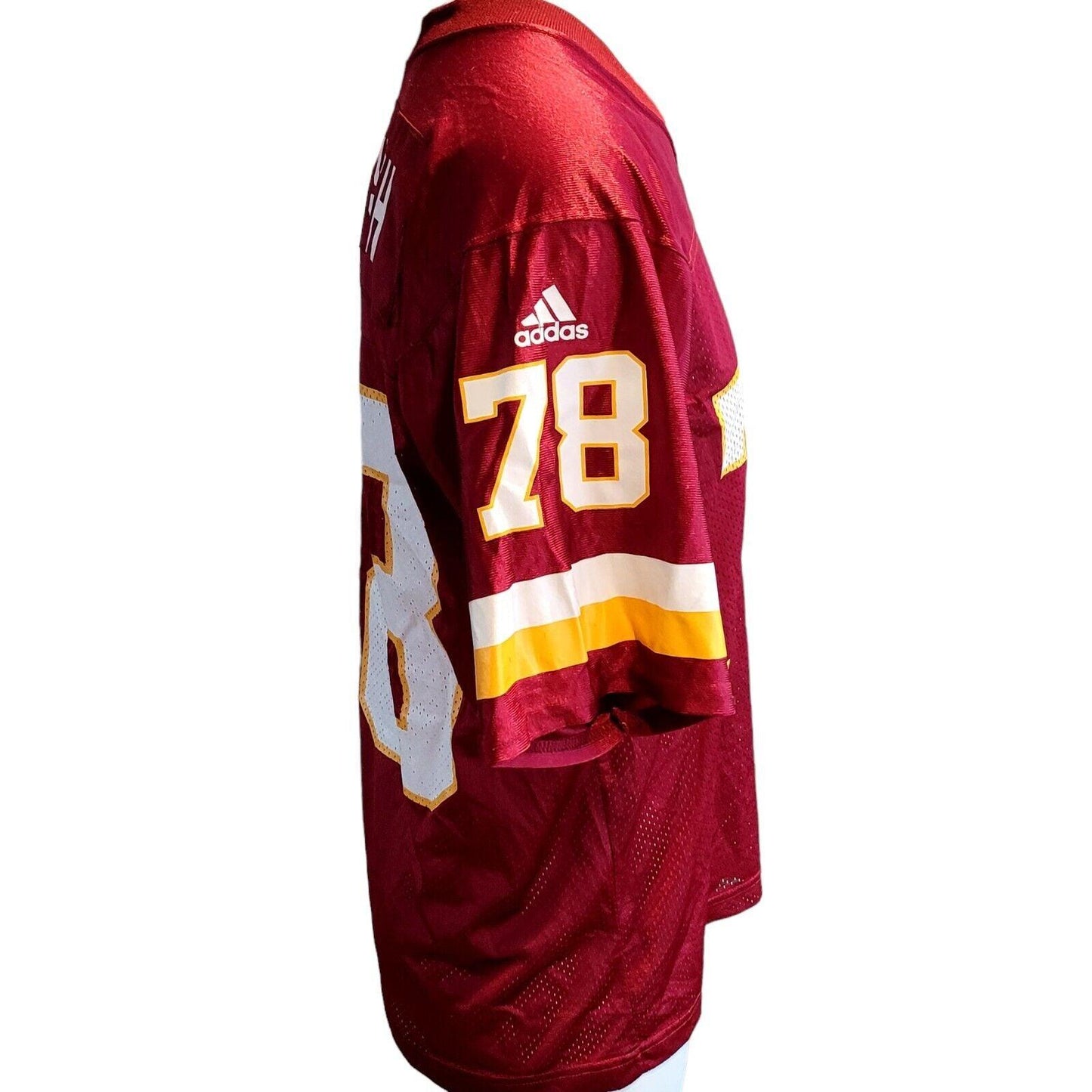 Adidas Vintage Football Jersey in Maroon 78 | Breathable Mesh Fabric | Iconic Design-USASTARFASHION