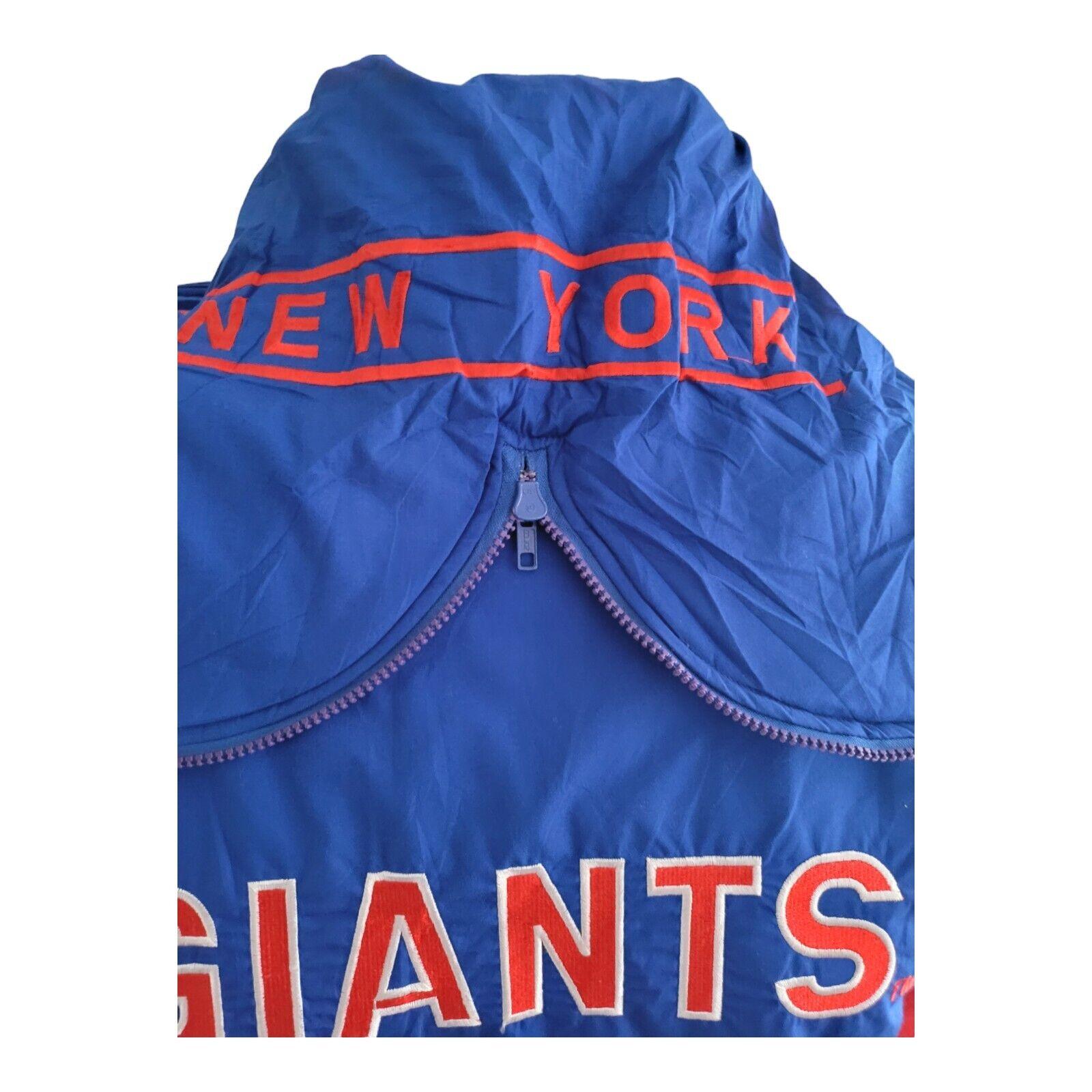 NFL New York Giants Triple Fat Goose Duck Turbo Sport XL Down Jacket-USASTARFASHION