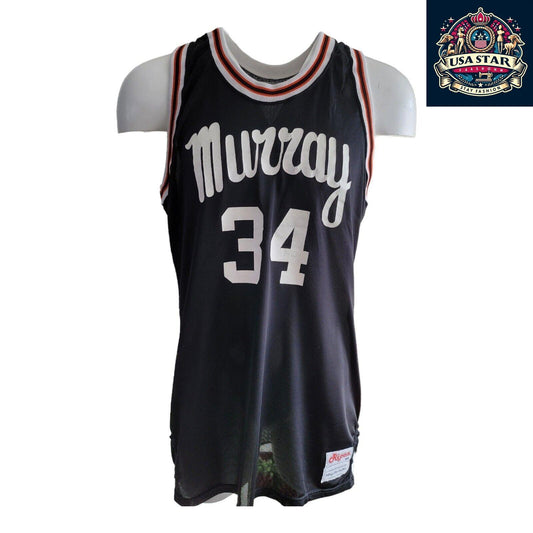 Murray #34 Ripon Vintage Basketball Jersey Size 48 Large - Durable Design for True Fans - USASTARFASHION