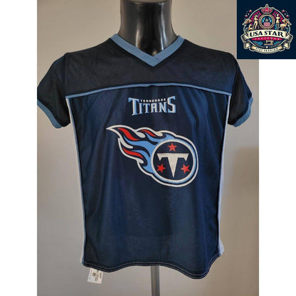 Tennessee Titans Jersey NFL Youth XL Reversible Design - Stylish Game Day and Casual Wear - USASTARFASHION