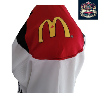 FORCE McDONALD Adult Size M Swansea Hockey Jersey with Team Canada Logos, Comfortable Fit - USASTARFASHION