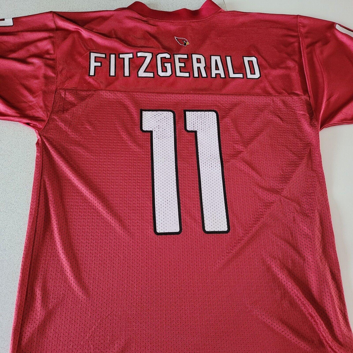 NFL Arizona Cardinals #11 Fitzgerald Authentic Reebok Jersey - Size M-USASTARFASHION