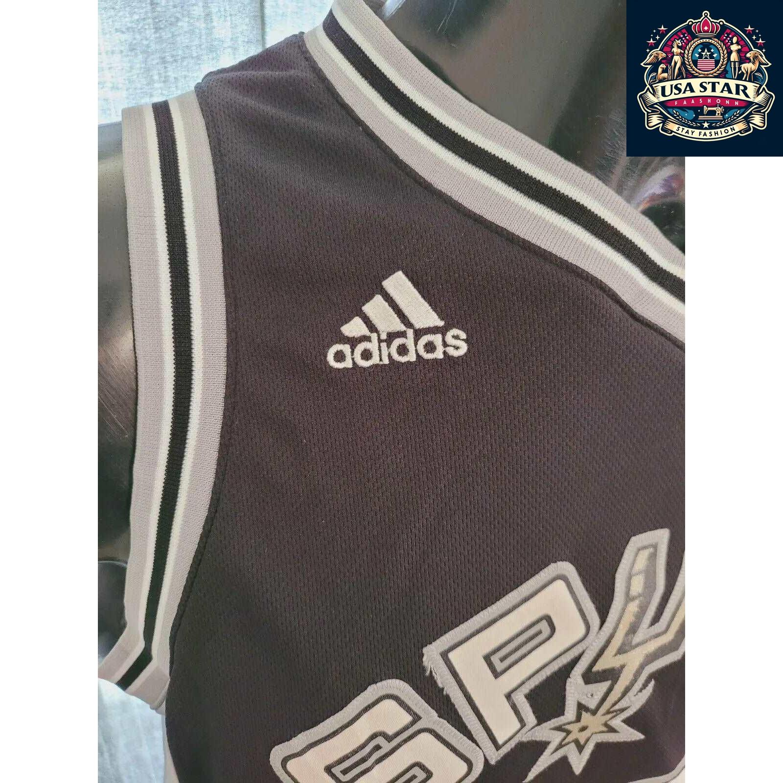 Adidas Tony Parker Jersey #9 San Antonio Spurs Youth Large – Authentic NBA Apparel for Young Fans - USASTARFASHION