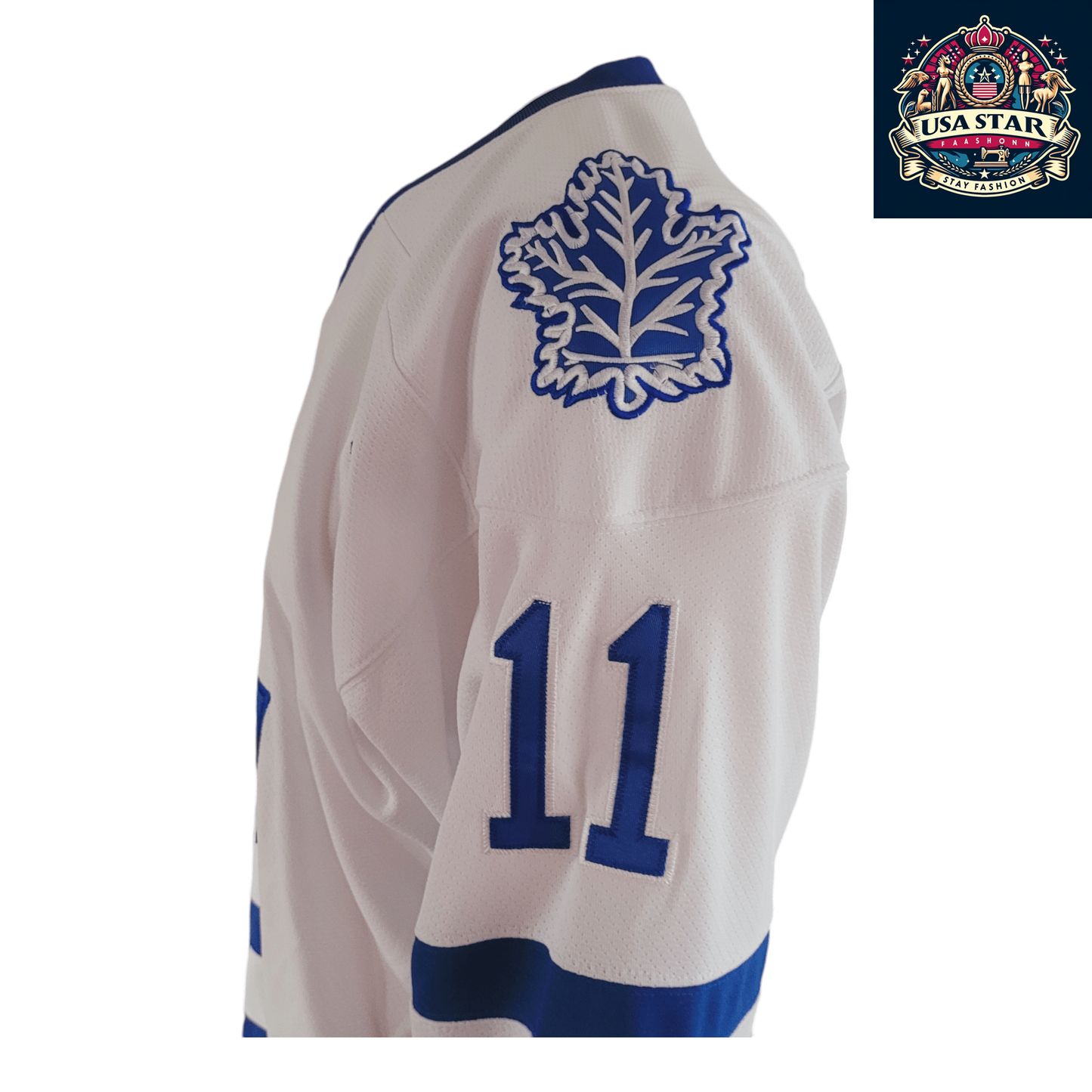 Toronto Maple Leafs Jersey Owen Nolan CCM #11 Adult Medium - Moisture-Wicking Fabric - USASTARFASHION