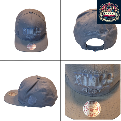 four different views of a baseball cap