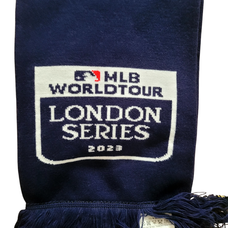 a towel with the london series logo on it