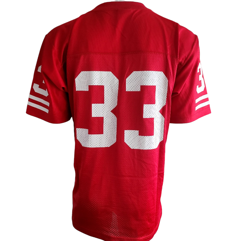 Ron Dayne Jersey #33 Reebok Medium Heisman Trophy Winner NY Giants Broncos Texans - USASTARFASHION