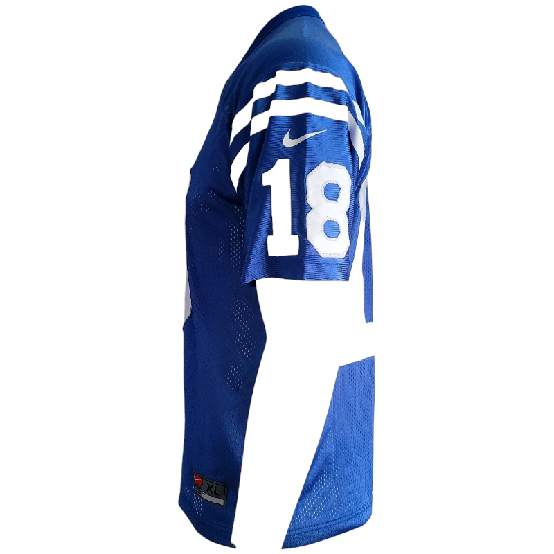 Peyton Manning Jersey XL Nike Indianapolis Colts, Unique Pale Blue Color, Limited Edition - USASTARFASHION