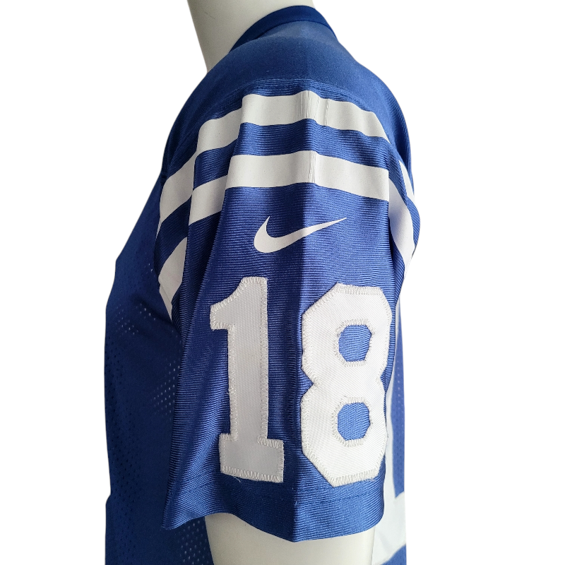 Peyton Manning Jersey XL Nike Indianapolis Colts, Unique Pale Blue Color, Limited Edition - USASTARFASHION