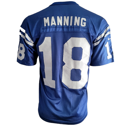 Peyton Manning Jersey XL Nike Indianapolis Colts, Unique Pale Blue Color, Limited Edition - USASTARFASHION