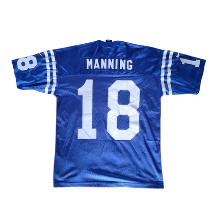 Peyton Manning Jersey XL Nike Indianapolis Colts, Unique Pale Blue Color, Limited Edition - USASTARFASHION