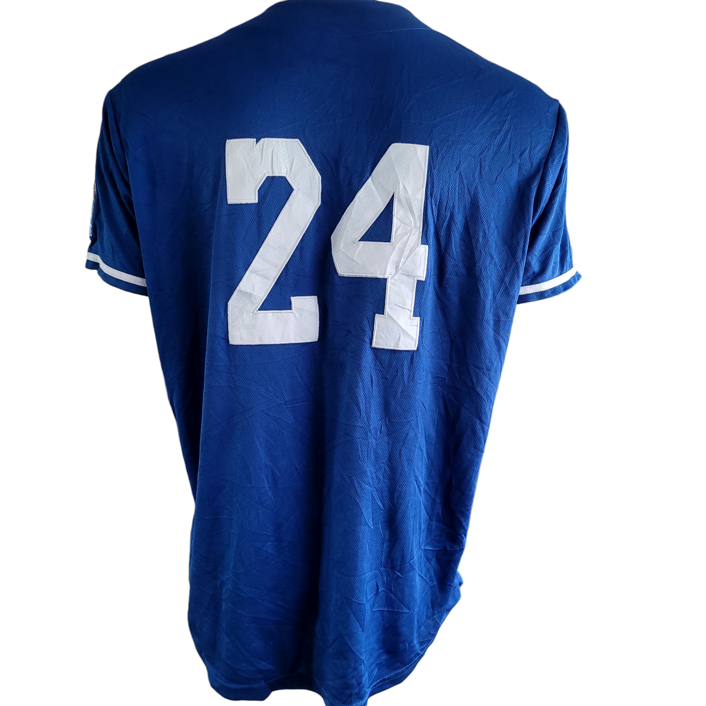 a baseball jersey with the number 24 on it