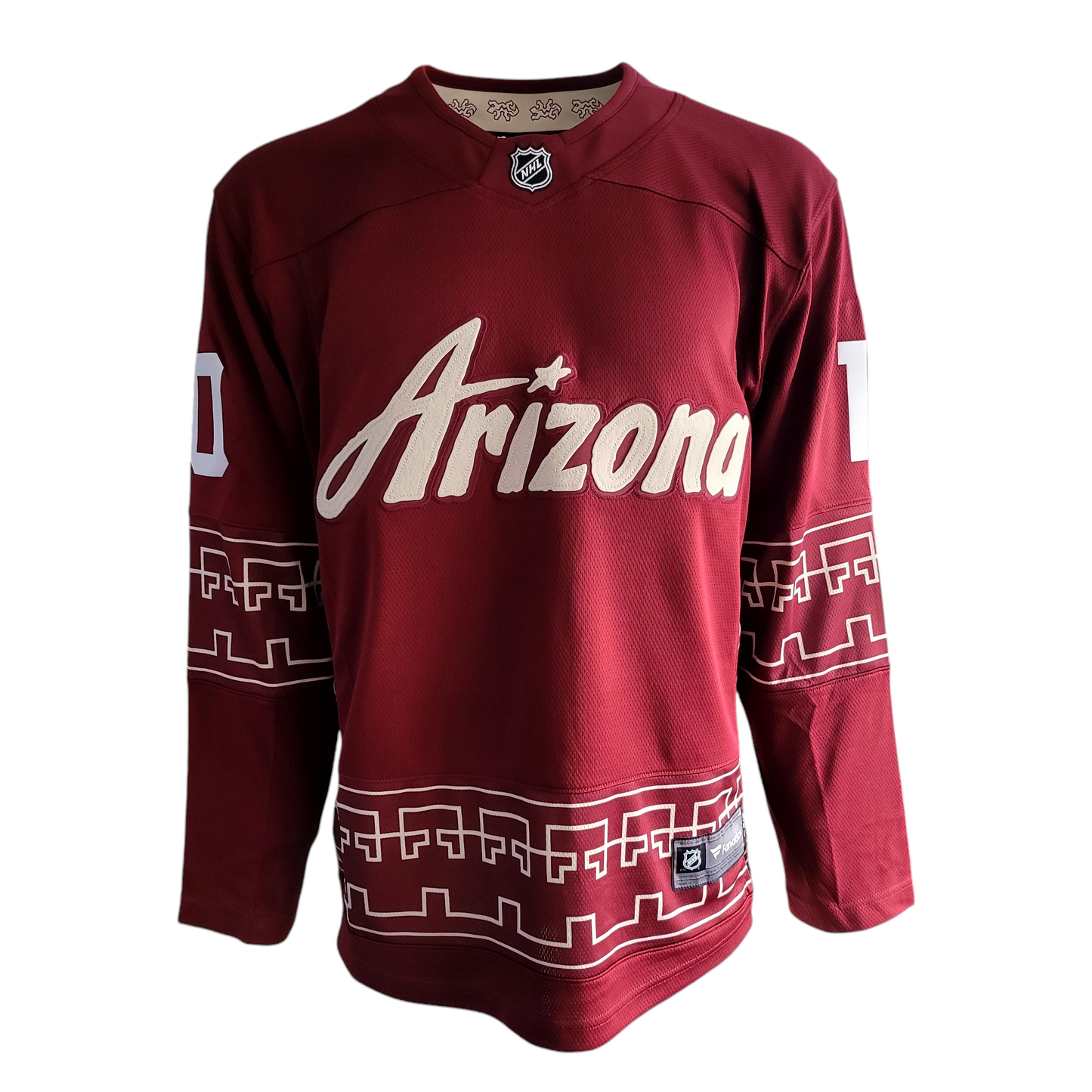 Arizona Coyotes Jersey - Fanatics Breakaway, Hasel #10, Men's Medium, Maroon - USASTARFASHION