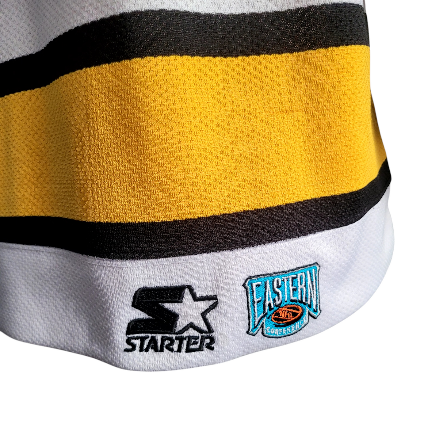 Boston Bruins Jersey - Small - Authentic Starter NHL Apparel in Black, Yellow & White - USASTARFASHION