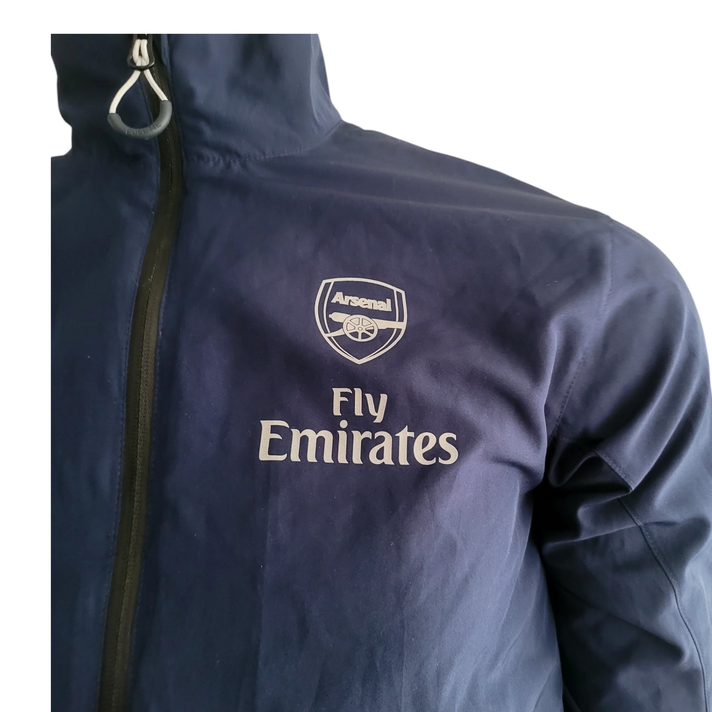 Arsenal Puma Jacket XS - Navy Blue Full Zip Training Jacket with Zipped Pockets - Vintage Grade A - USASTARFASHION