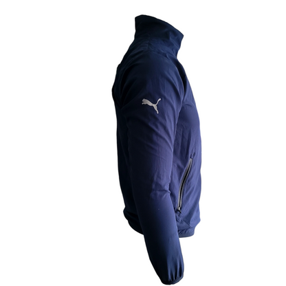 Arsenal Puma Jacket XS - Navy Blue Full Zip Training Jacket with Zipped Pockets - Vintage Grade A - USASTARFASHION