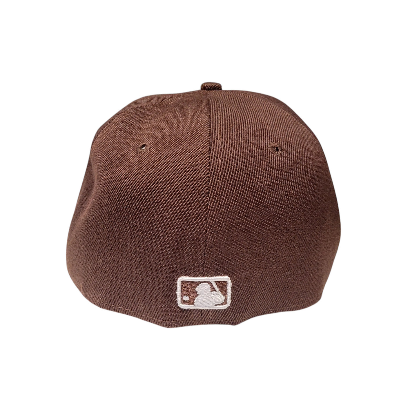 New York Yankees Fitted Cap 59FIFTY by New Era in Brown Size 7 1/2 (59.6 cm) - Like New Quality - USASTARFASHION