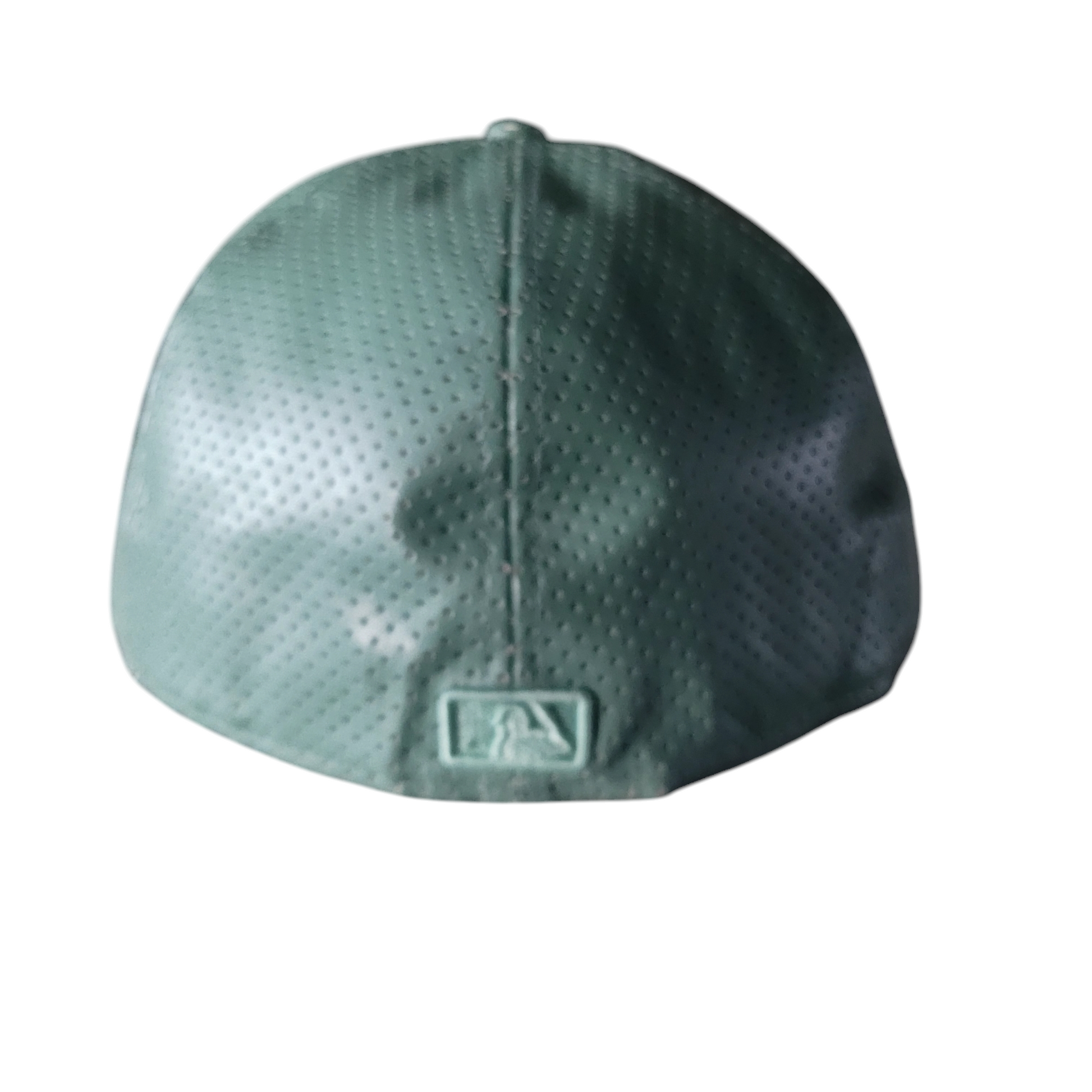 New York Yankees Green Perforated Cap - New Era 59FIFTY, Size 7 3/8 (58.7 cm), Authentic Design - USASTARFASHION