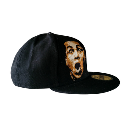 New Era Muhammad Ali Hat - Black & Gold - Size 7 1/8 (56.8 cm) - 100% Wool - Collector's Item - USASTARFASHION