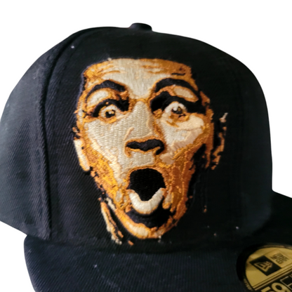 New Era Muhammad Ali Hat - Black & Gold - Size 7 1/8 (56.8 cm) - 100% Wool - Collector's Item - USASTARFASHION