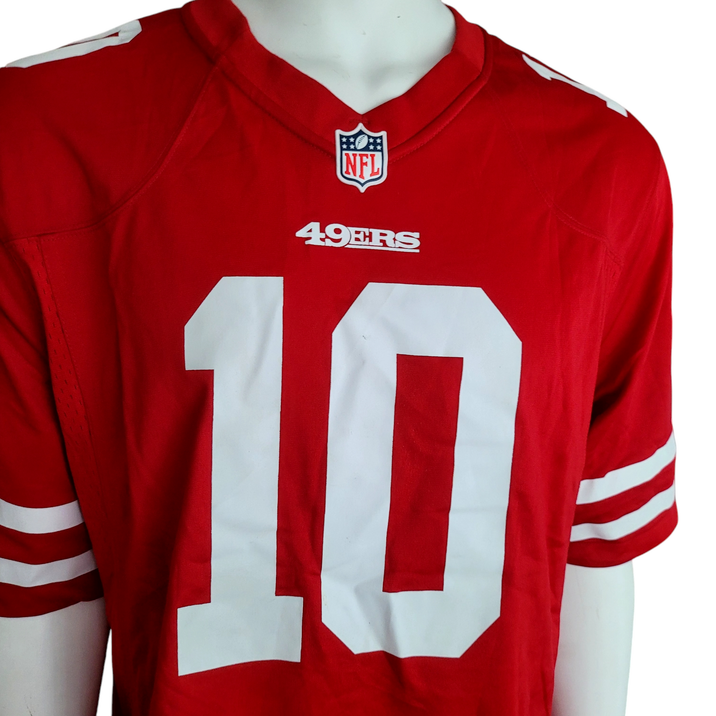 Jimmy Garoppolo San Francisco 49ers Jersey Red Nike Size XL - NFL Official Authentic Design - USASTARFASHION