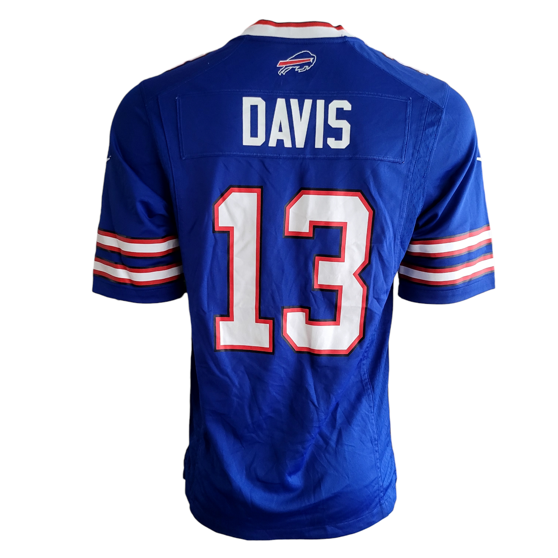 Gabe Davis #13 Buffalo Bills Jersey - Nike NFL On Field Edition, Blue, Size Small - USASTARFASHION