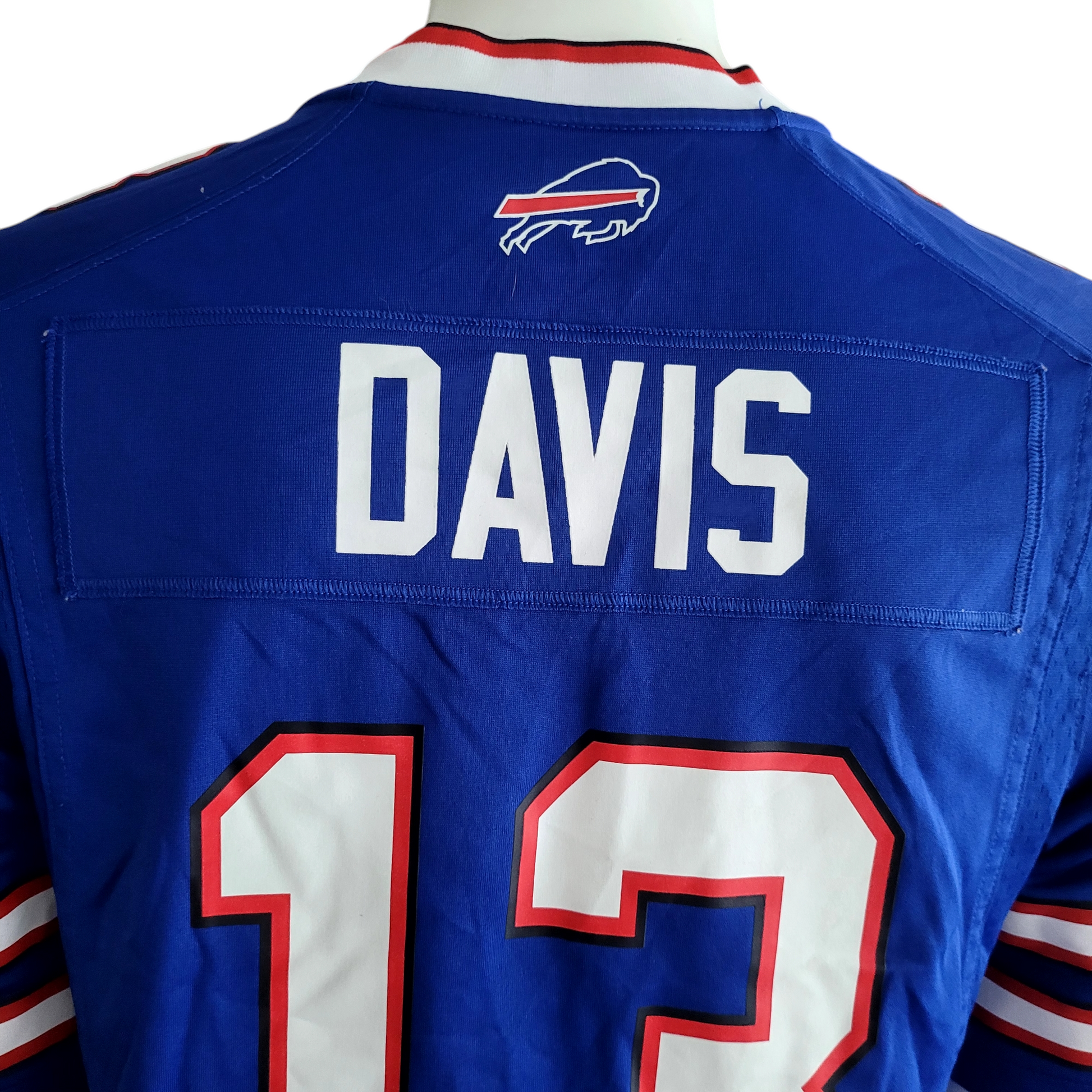 Gabe Davis #13 Buffalo Bills Jersey - Nike NFL On Field Edition, Blue, Size Small - USASTARFASHION