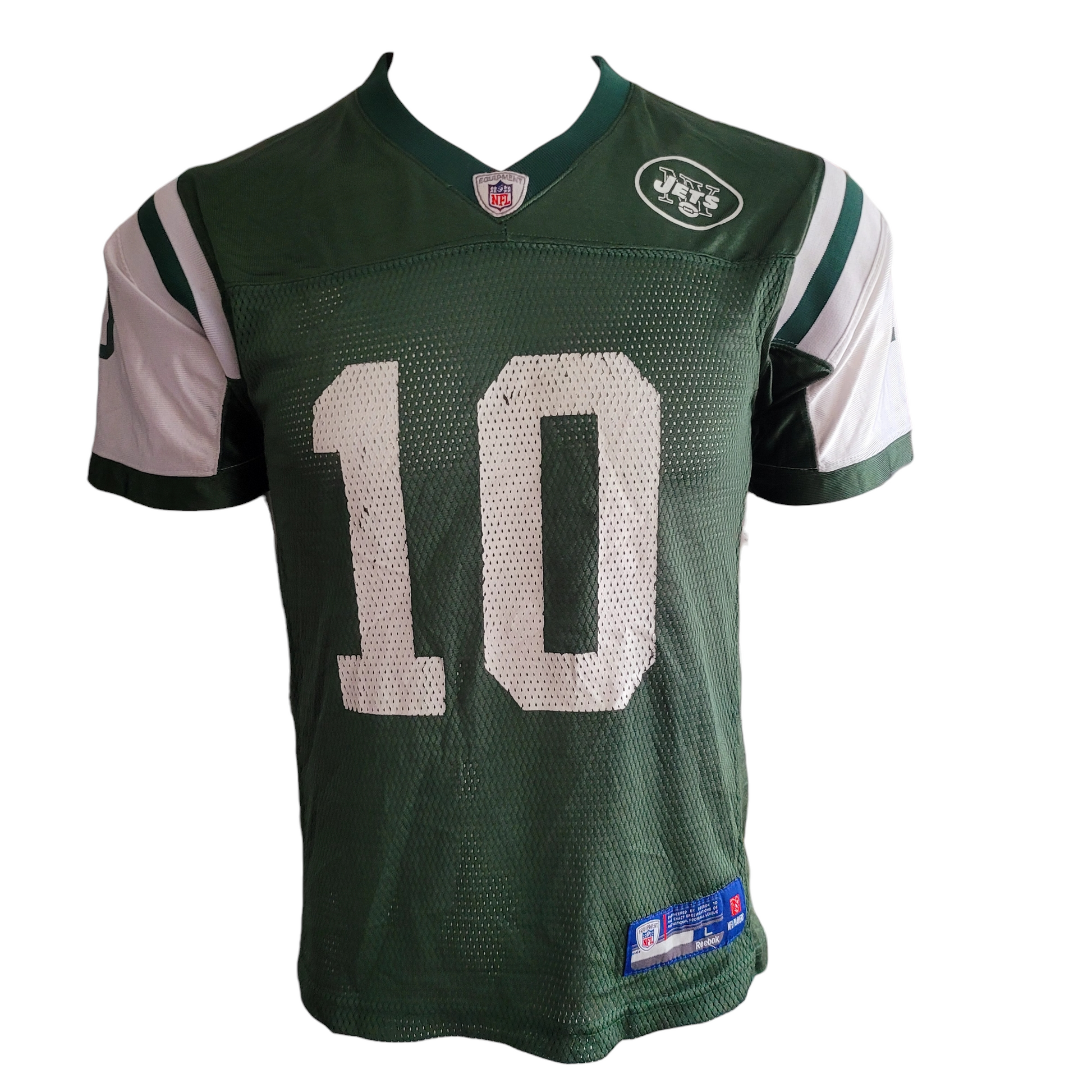 a football jersey with the number 10 on it