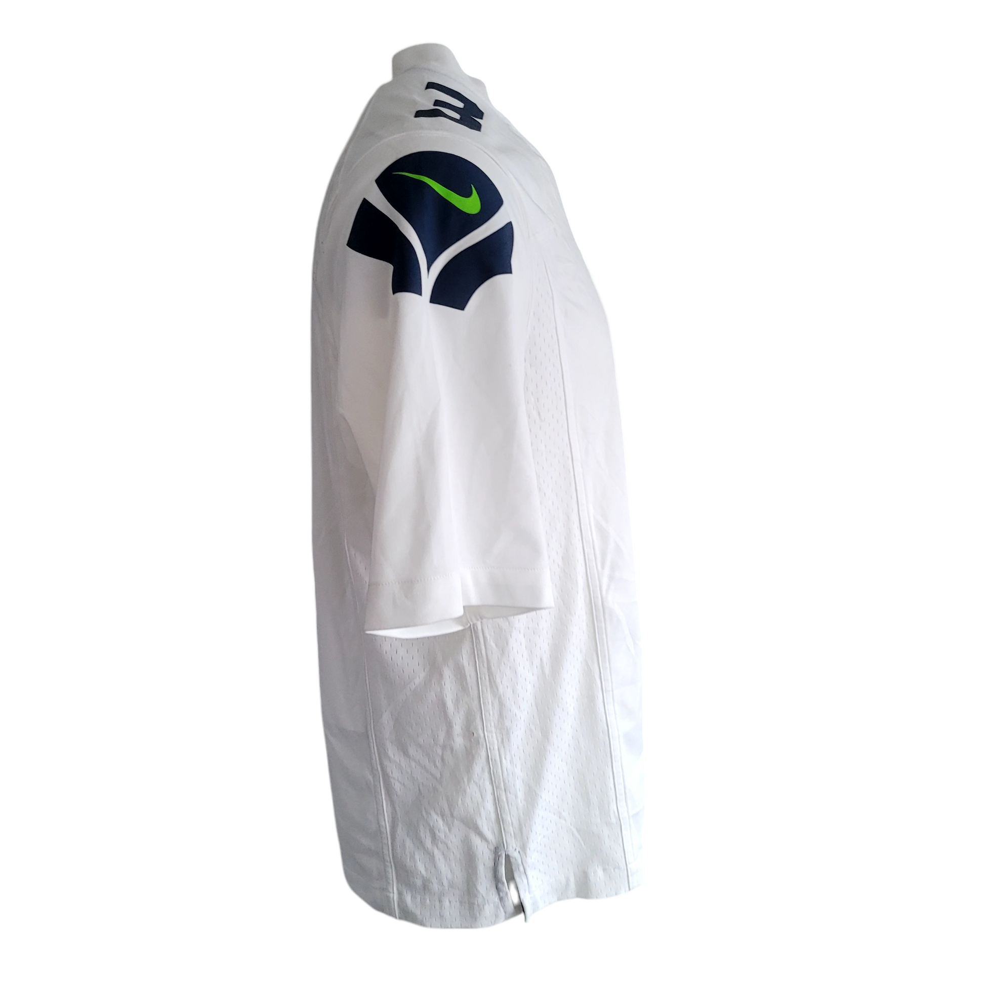 Russell Wilson Seattle Seahawks NFL Jersey #3 White Size M Nike On Field - USASTARFASHION