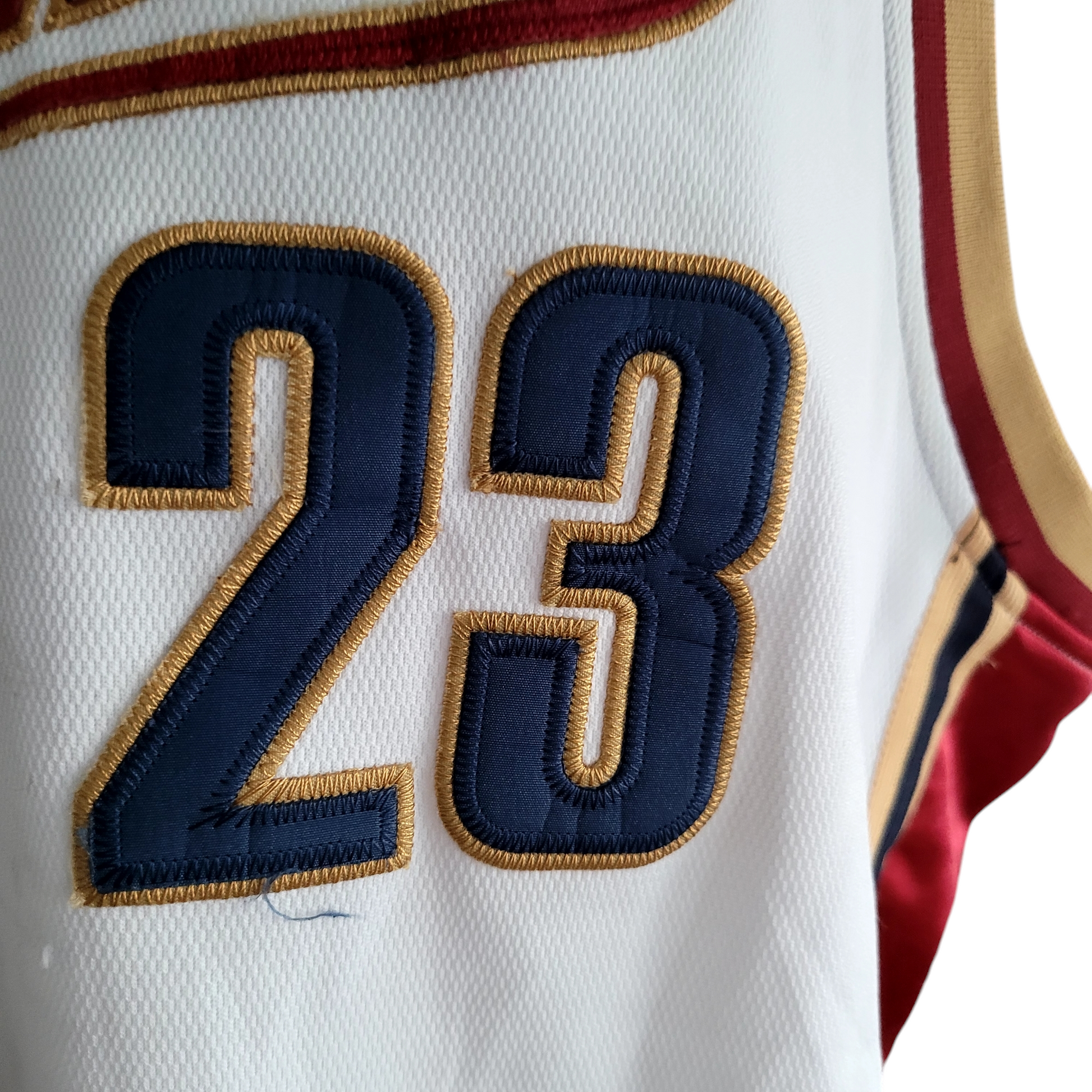 LeBron James Cleveland Cavaliers Adidas Authentic Jersey - Size 54 White NBA Player #23 - USASTARFASHION