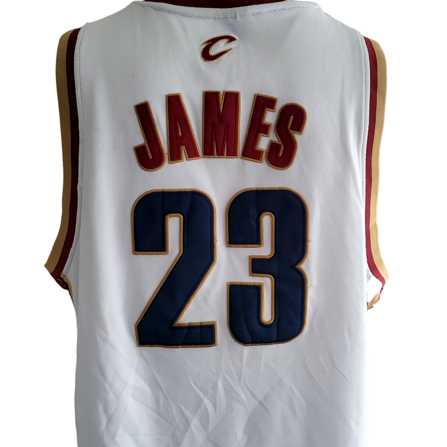 LeBron James Cleveland Cavaliers Adidas Authentic Jersey - Size 54 White NBA Player #23 - USASTARFASHION