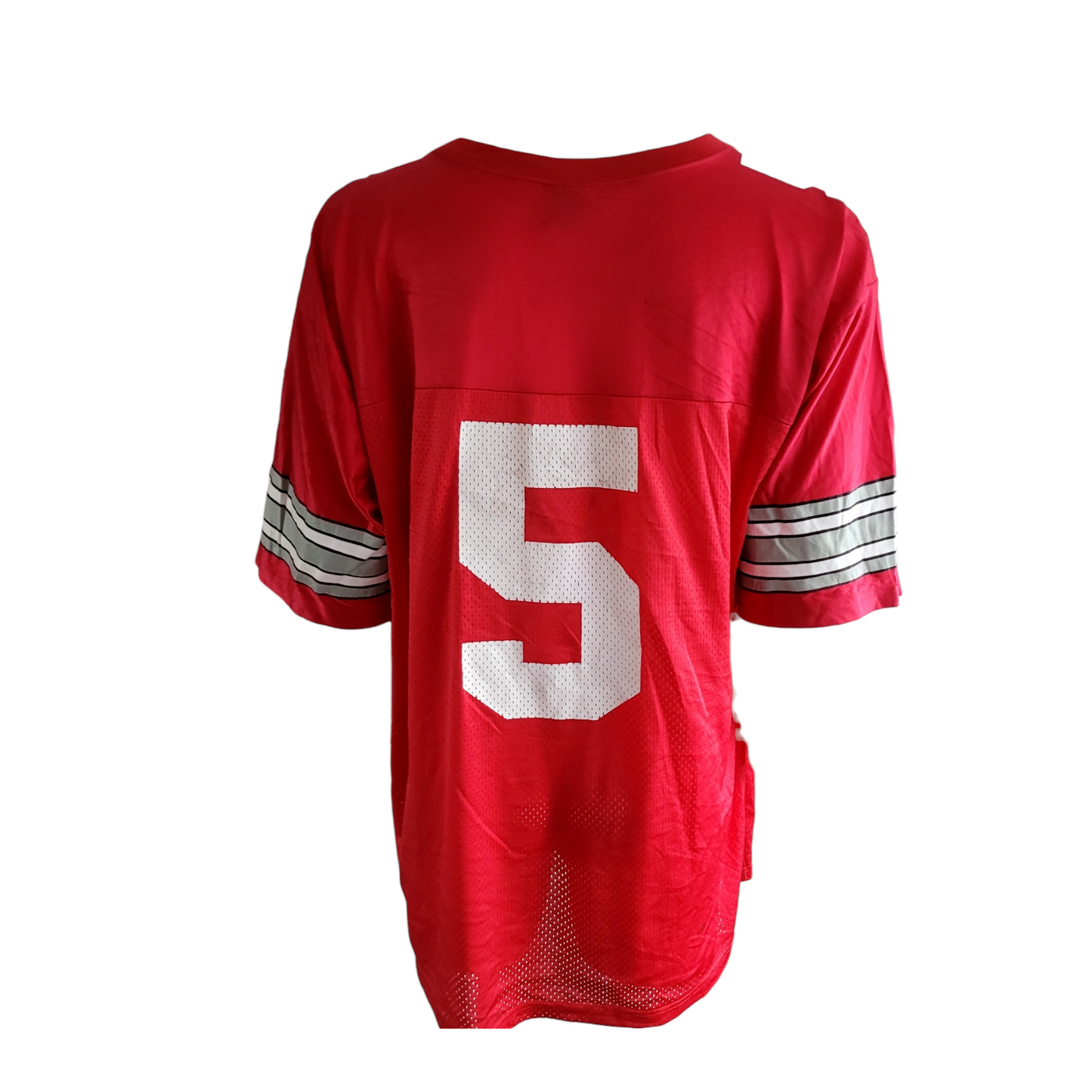 Nike Ohio State Buckeyes Jersey #5 Red 2XL Men’s Vintage – 90s Style, Made In El Salvador - USASTARFASHION