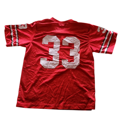 Ohio State Buckeyes Jersey #33 Nike Team Red Youth Medium - High-Quality Polyester Fabric - USASTARFASHION