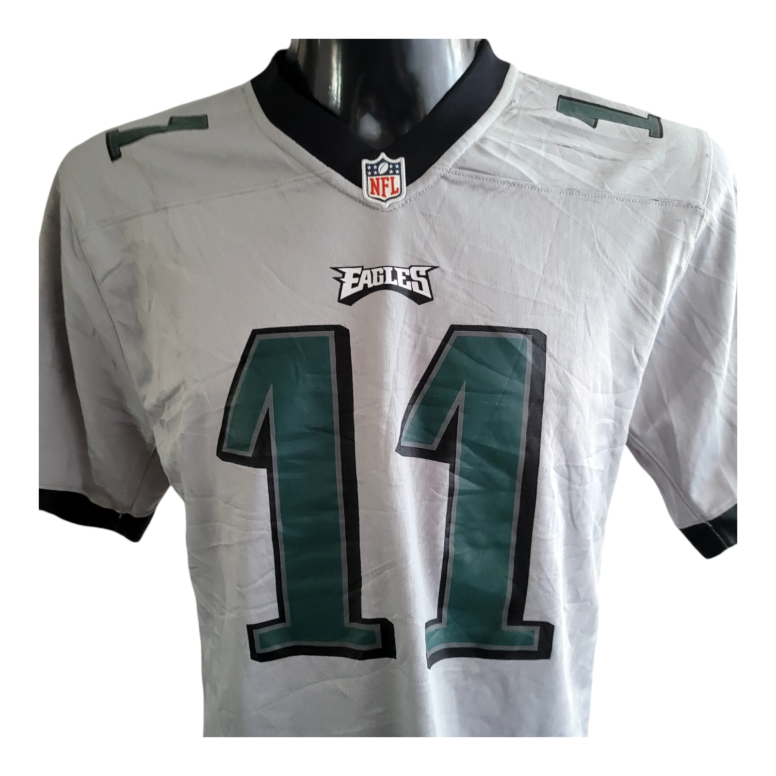 Carson Wentz Jersey #11 - Philadelphia Eagles Nike NFL On-Field Men's Large Vintage Grade A - USASTARFASHION