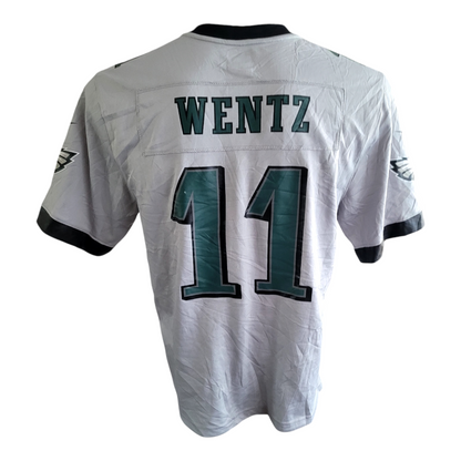 Carson Wentz Jersey #11 - Philadelphia Eagles Nike NFL On-Field Men's Large Vintage Grade A - USASTARFASHION