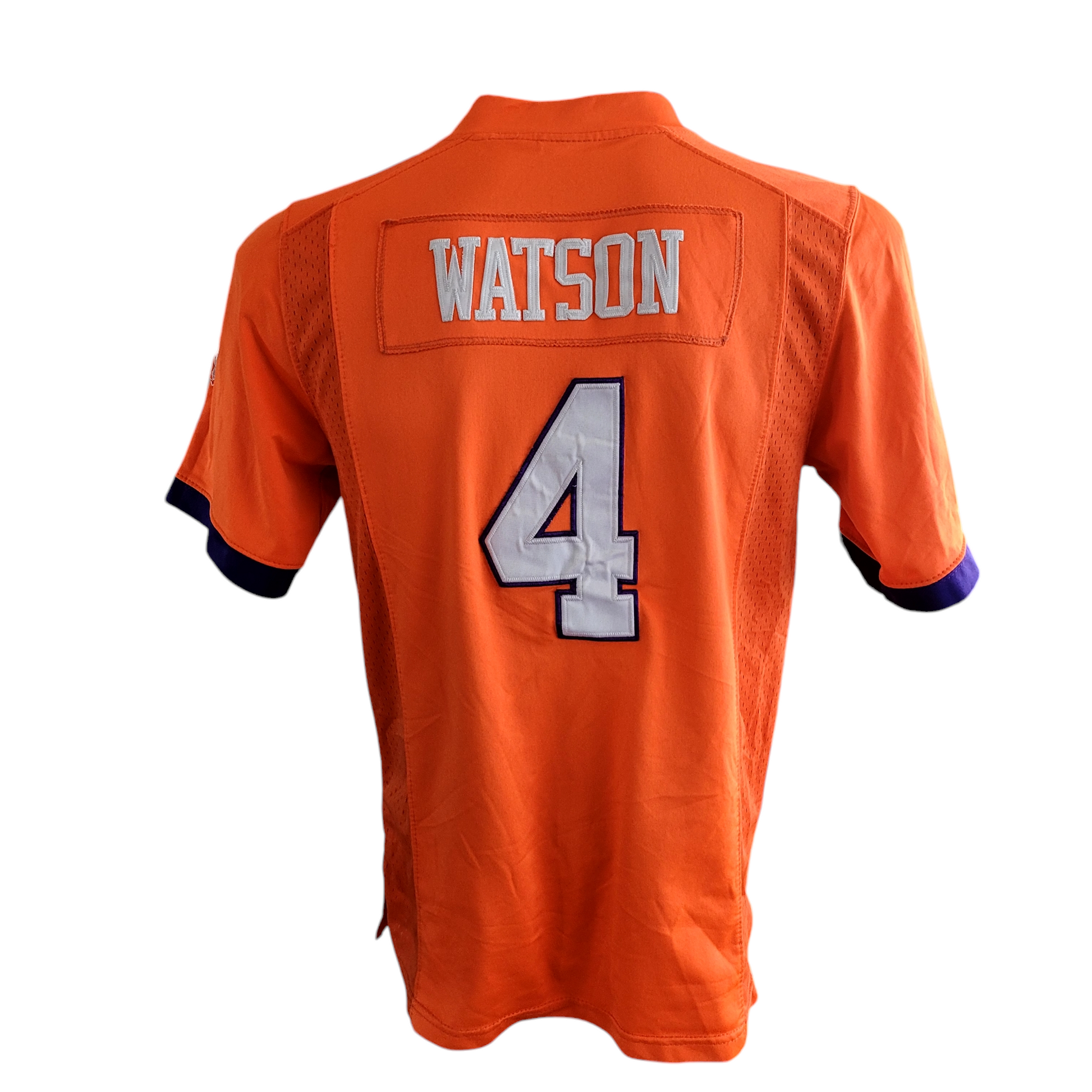 Clemson Tigers Jersey - Youth Large #4 Deshaun Watson, Nike Team Apparel, Grade A Condition - USASTARFASHION