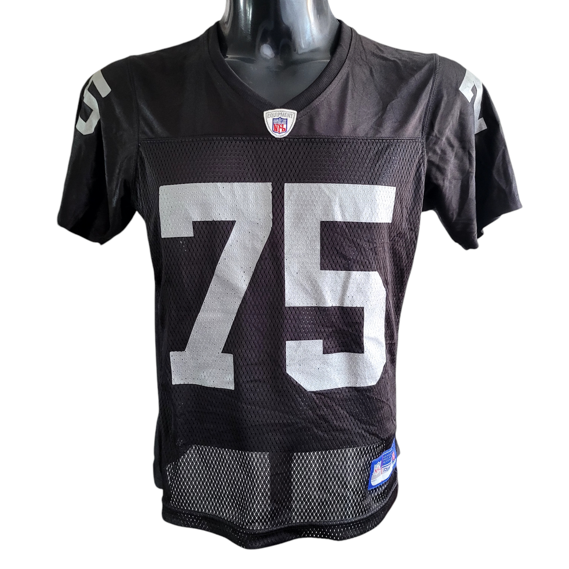 Raiders #75 Howie Long Jersey - Youth Small, NFL Team Apparel, Grade A Condition - USASTARFASHION